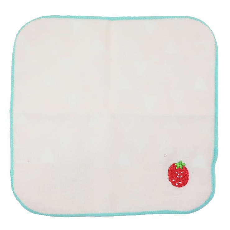 cinemacollection ミニタオル 刺繍ミニタオル ハンカチタオル いちご ミントイン 汗拭きタオル かわいい グッズ 小物