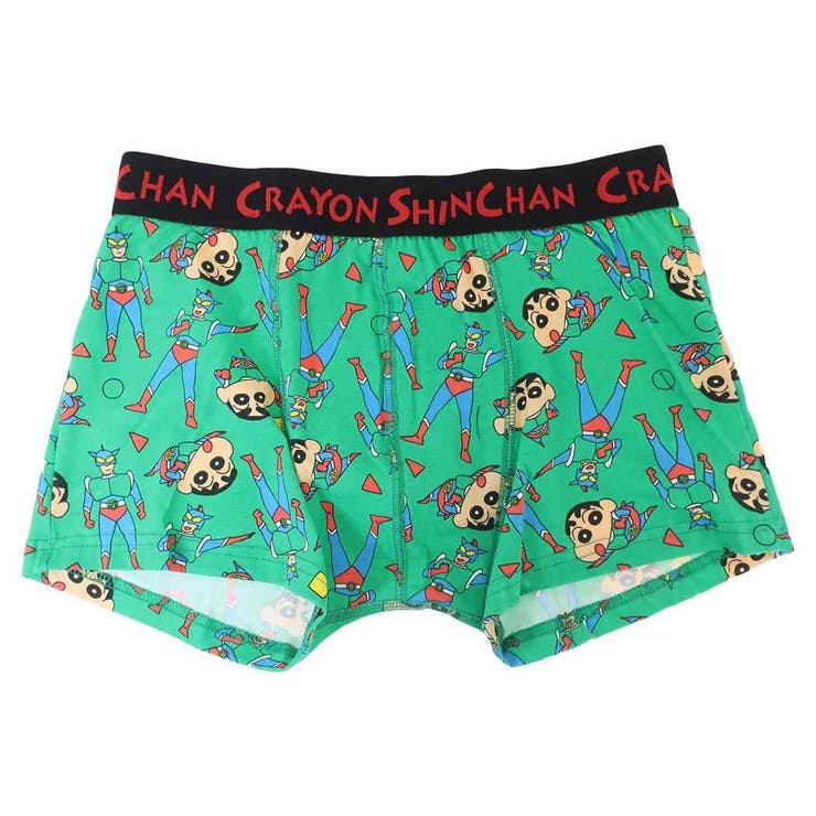 【10%OFFクーポン!11/27(木)1:59まで】cinemacollection クレヨンしんちゃん 男性用下着 ボクサーブリーフ アクション GR スモ...
