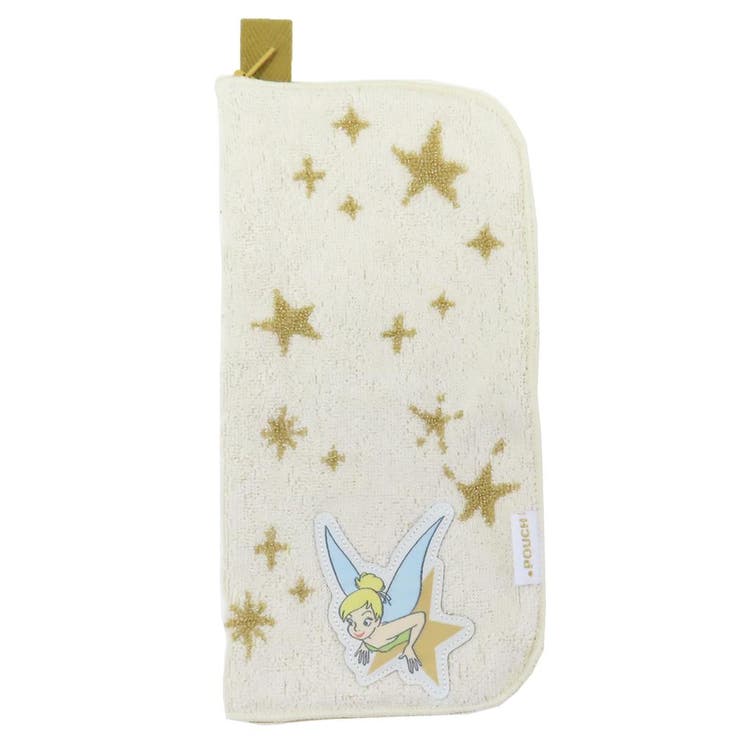 【10％OFFクーポン！1/29(木)1:59まで】cinemacollection ピーターパン タオルポーチ どっとポーチ ベーシック ティンカーベル BE ディズニー アイアップ ペットボトルホルダー 小物入れ キャラクター グッズ 小物