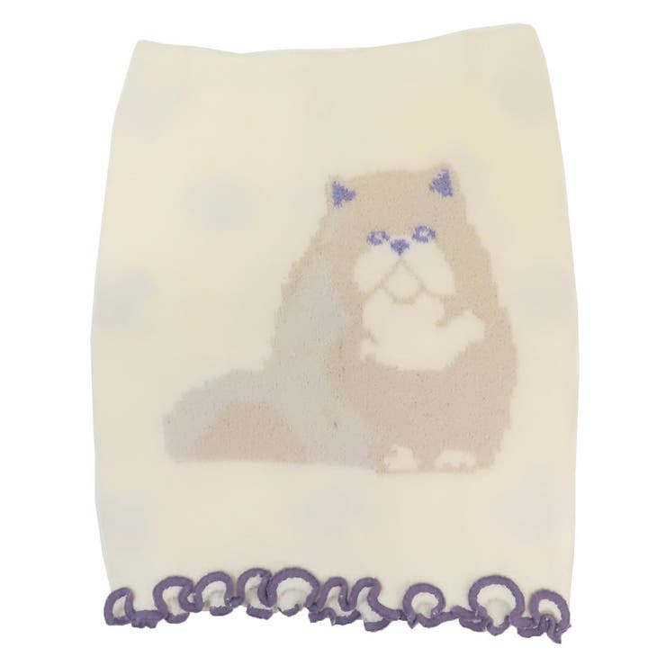 【10%OFFクーポン!11/27(木)1:59まで】cinemacollection はらまき もこもこ腹巻き スナグルキャット アイボリー ねこ フレンズヒ...
