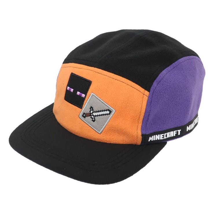 楽天SHOPLIST【10％OFFクーポン！12/11（木）1:59まで】cinemacollection マインクラフト 帽子 KIDS ジェットキャップ オレンジ Minecraft カイタックファミリー プレゼント ゲームキャラクター グッズ 帽子