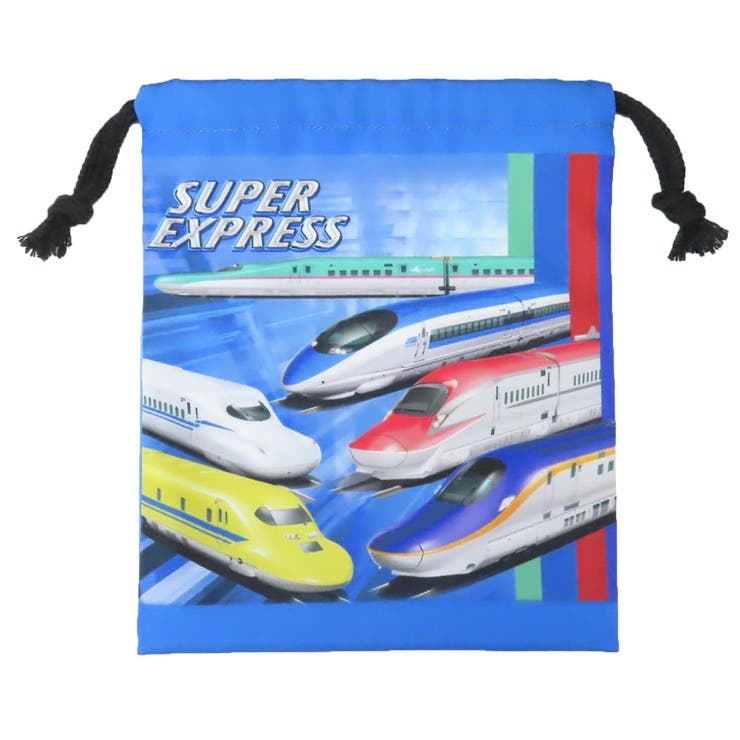 【ポイント2倍＆クーポン！3/11(水) 1:59まで】cinemacollection スーパーエクスプレス 巾着袋 巾着S 鉄道 高波クリエイト 小物入れ キャラクター グッズ バッグ・鞄
