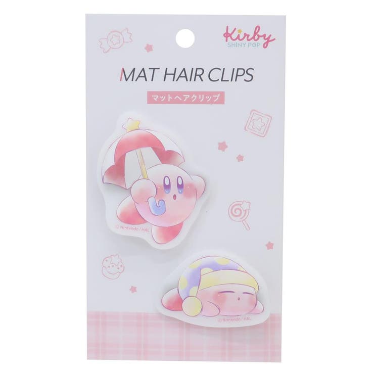 【10％OFFクーポン！12/11(木)1:59まで】cinemacollection 星のカービィ ヘアアクセ マットヘアクリッ..