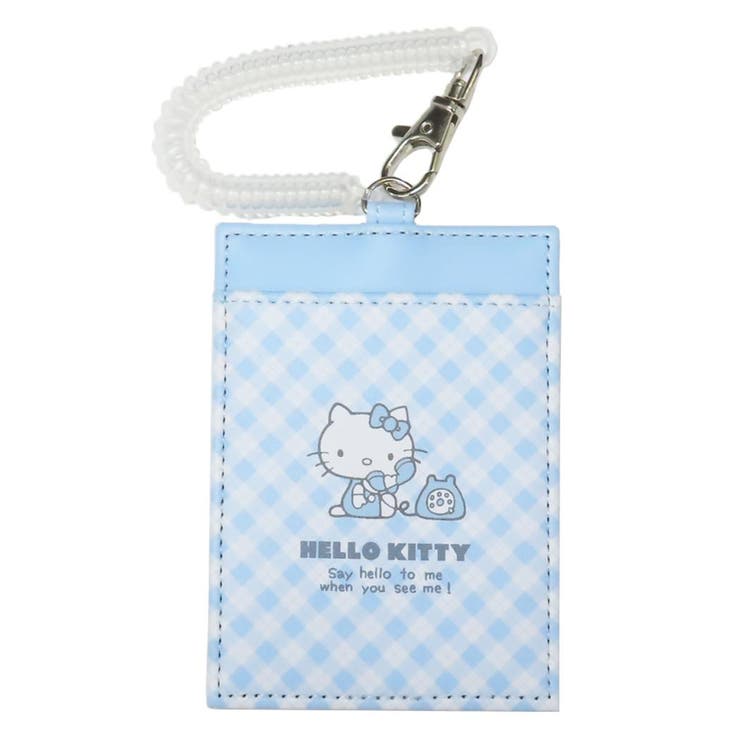 【10％OFFクーポン！3/26(木)1:59まで】cinemacollection ハローキティ 定期入れ パスケース みずいろ 電話チェック サンリオ マリモクラフト 通勤 通学 キャラクター グッズ 小物