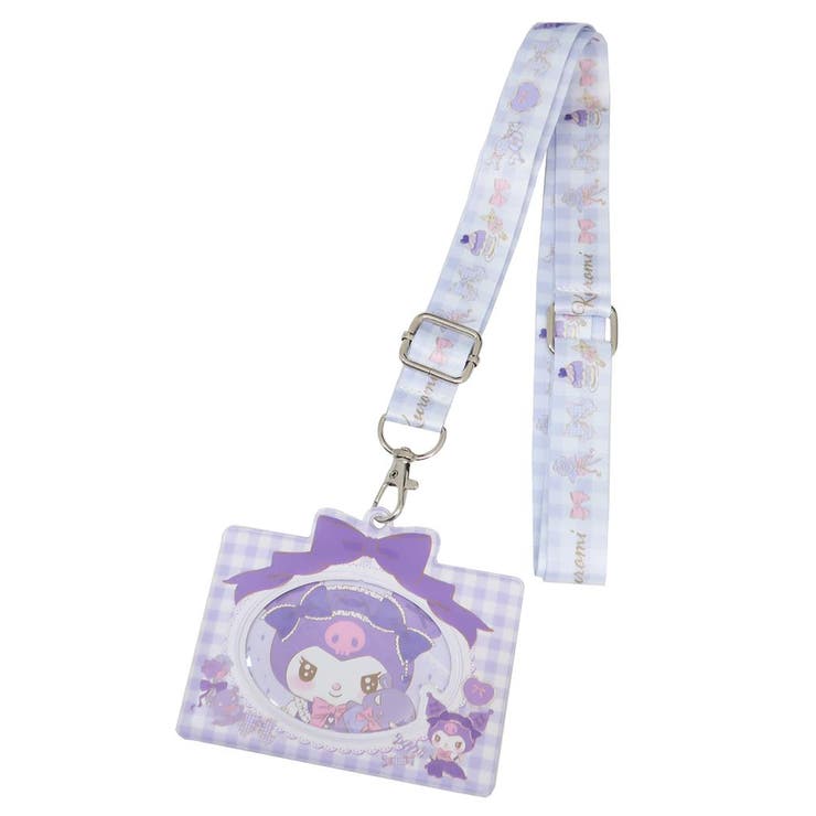 cinemacollection クロミ カードホルダー ネックストラップつきカードケース サンリオ 粧美堂 ネックホルダー キャラクター グッズ 小物