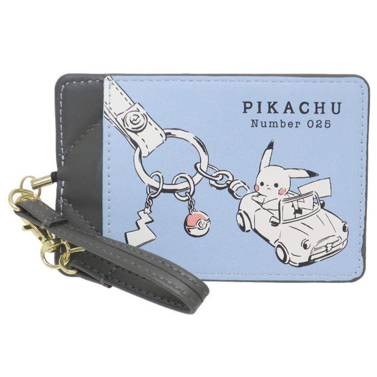 cinemacollection ポケットモンスター 定期入れ 2WAYリールパスケース たのしいドライブ ポケモン カミオジャパン ICカードケース キャラクター グッズ 小物