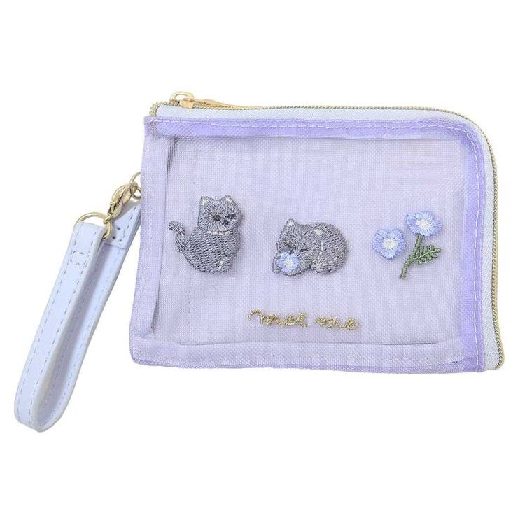 cinemacollection モイミー 小銭入れ＆定期入れ リール付きデイリーポーチ ねこ クーリア パスケース コインケース ICカードケース かわいい グッズ 小物