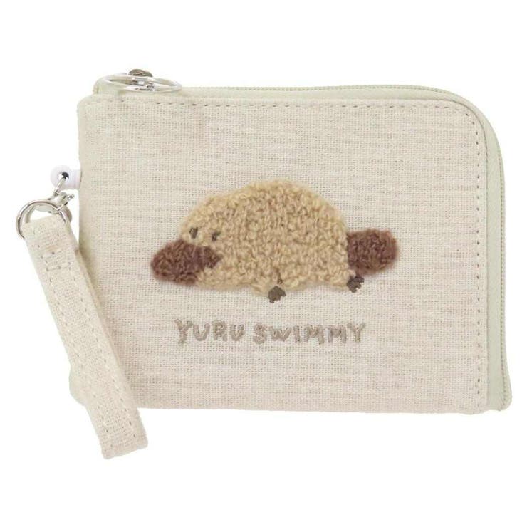 cinemacollection ゆるすいみー 小銭入れ＆定期入れ デイリーポーチ かものはし クーリア パスケース コインケース かわいい グッズ 小物