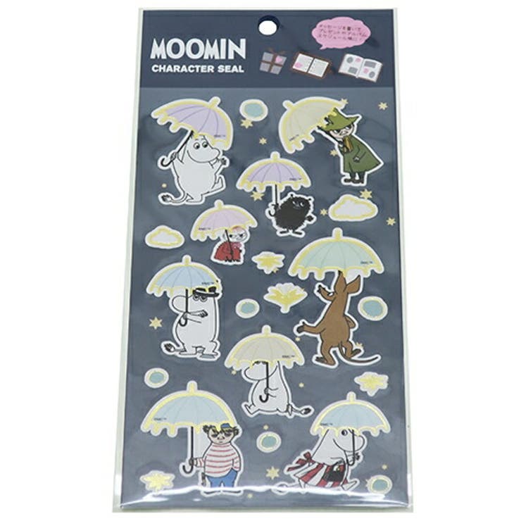 【10％OFFクーポン！11/27(木)1:59まで】cinemacollection ムーミン キャラ シール 書き込める デコシール 傘 北欧 スモールプラネット 手帳デコ かわいい キャラクター グッズ 通販 シネマコレクション 小物
