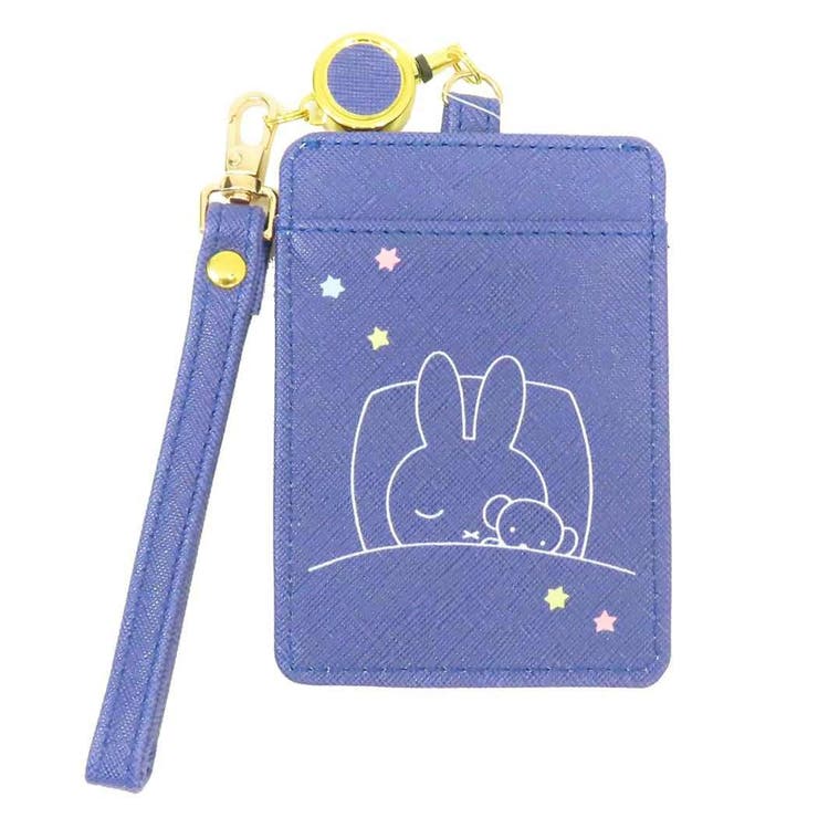 cinemacollection ミッフィー 定期入れ リール付きパスケース starry night柄 ディックブルーナ アートウエルド ICカードケース 絵本キャラクター グッズ 小物