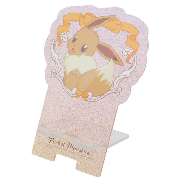 cinemacollection ポケットモンスター スマホスタンド ダイカットアクリルスマホスタンド イーブイ ポケモン グルマンディーズ プレゼント キャラクター グッズ 小物