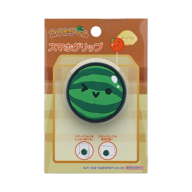 【ポイント2倍＆クーポン！3/11(水) 1:59まで】cinemacollection スイカゲーム スマホアクセ スマホグリップ スイカ サンスター文具 プレゼント キャラクター グッズ 小物