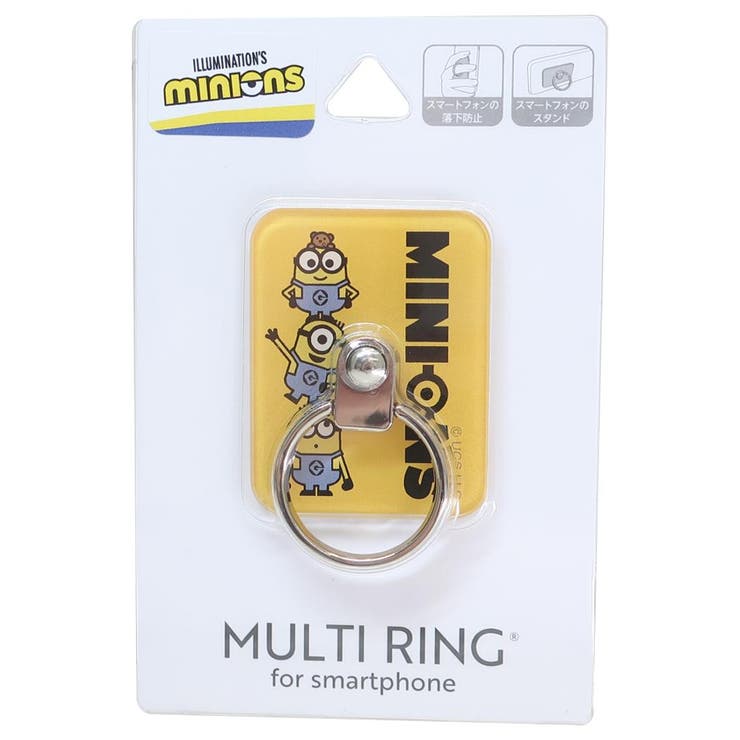 cinemacollection 怪盗グルー ミニオンズ スマホアクセ マルチリング MINIONS ユニバーサル映画 グルマンディーズ スマホリング スマホスタンド 映画キャラクター グッズ 小物