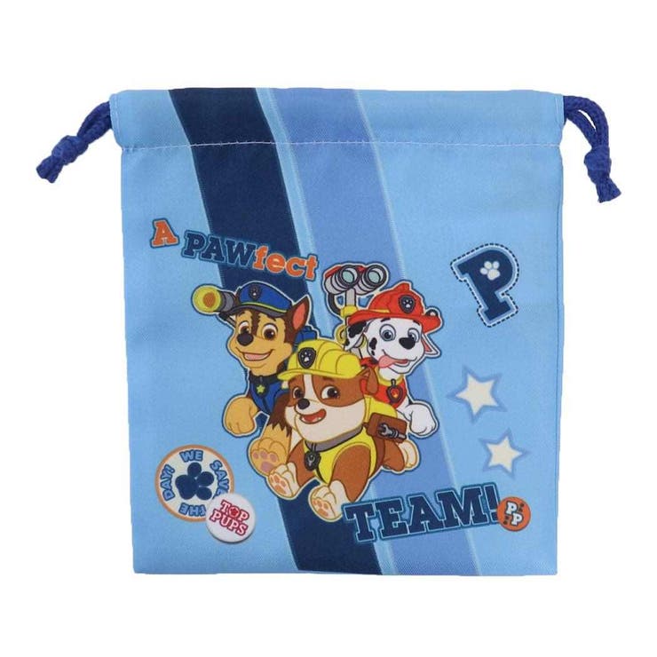 【10％OFFクーポン！2/10(火)1:59まで】cinemacollection パウパトロール 巾着袋 巾着S サックス 新入学 ニシオ 新学期準備雑貨 アニメキャラクター グッズ 浴衣・着物