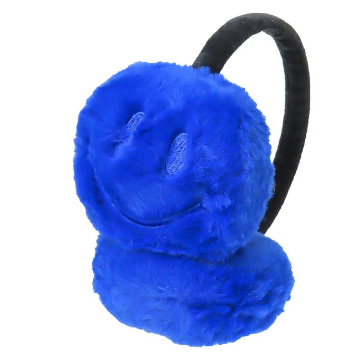 cinemacollection スマイリーフェイス 耳あて イヤーマフ ROYAL BLUE Sm ...