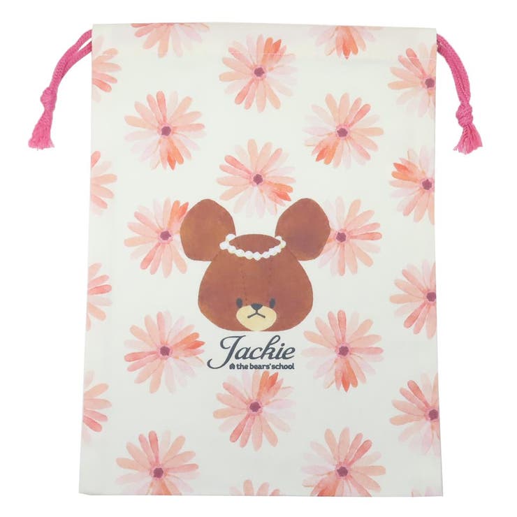 【10％OFFクーポン！本日実施中】cinemacollection くまのがっこう 巾着袋 巾着 フラワー ワタナベ きんちゃくポーチ 小物入れ 絵本キャラクター グッズ 浴衣・着物