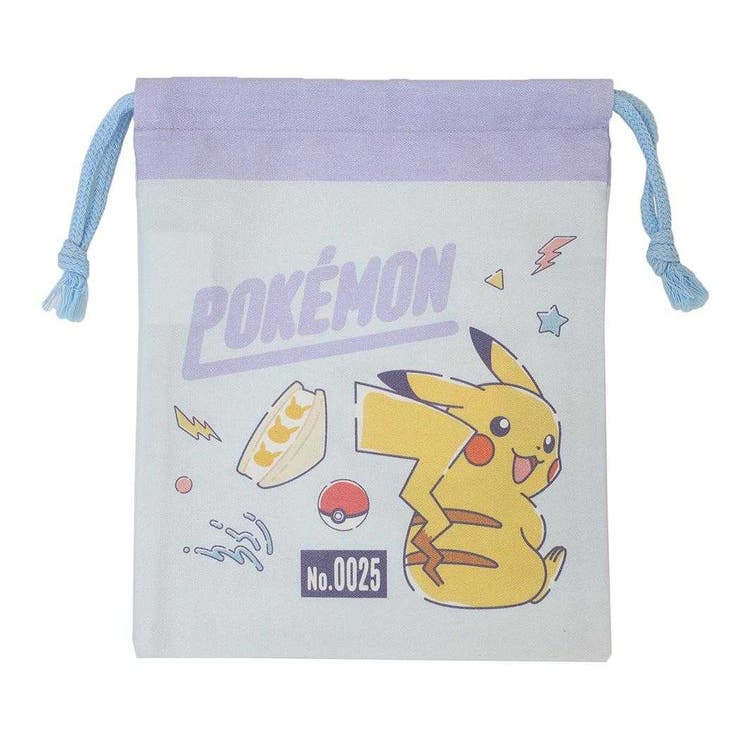 cinemacollection ポケットモンスター 巾着袋 巾着S きんちゃくポーチ サックス ポケモン マルヨシ 新学期準備雑貨 幼稚園 小学生 キャラクター グッズ 浴衣・着物