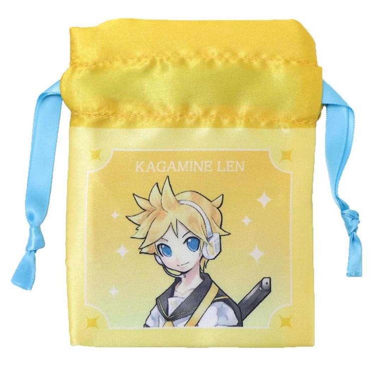 cinemacollection 初音ミク 豆巾着 ミニ巾着 鏡音レン 小物入れ キャラクター グッズ 浴衣・着物