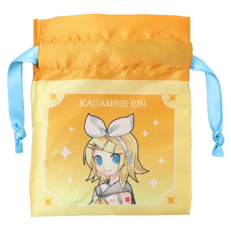 cinemacollection 初音ミク 豆巾着 ミニ巾着 鏡音リン 小物入れ キャラクター グッズ 浴衣・着物