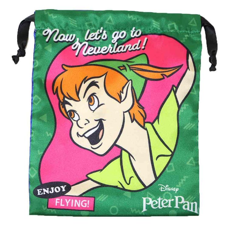 cinemacollection ピーターパン 巾着袋 リボン巾着 ポップ ディズニー スモールプラネット 小物入れ キ..