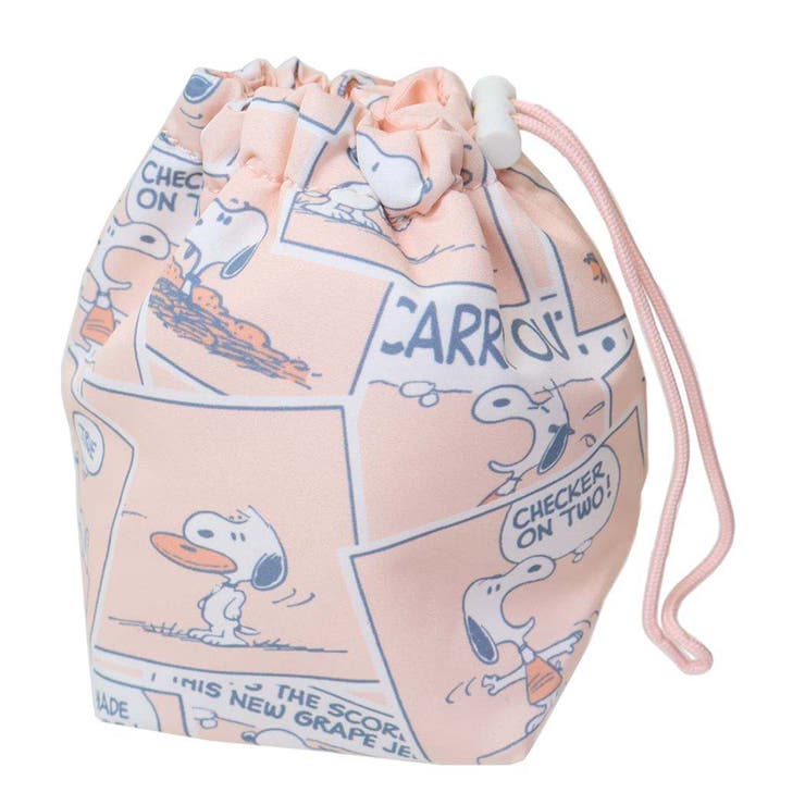 【10％OFFクーポン！11/27(木)1:59まで】cinemacollection スヌーピー 巾着袋 ミニ巾着 コミックトラベ..