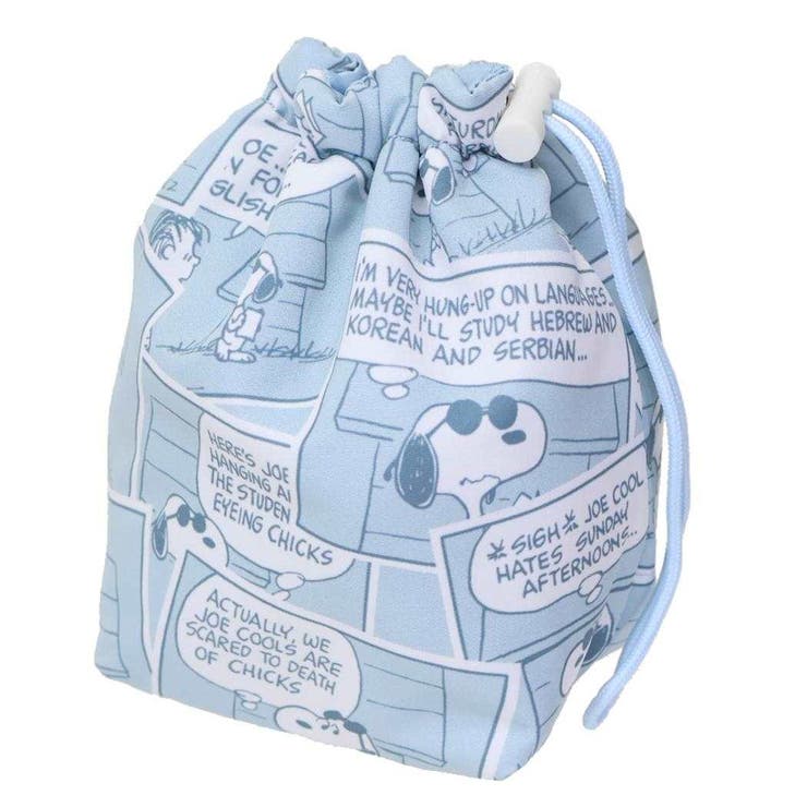 【10％OFFクーポン！11/27(木)1:59まで】cinemacollection スヌーピー 巾着袋 ミニ巾着 コミックトラベ..