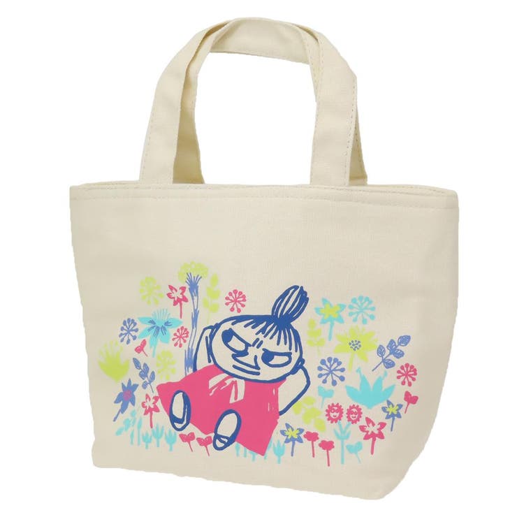 cinemacollection ムーミン ランチバッグ 保冷保温バッグ リトルミイ 花畑 北欧 スモールプラネット お弁当かばん キャラクター グッズ 食器・キッチン用品