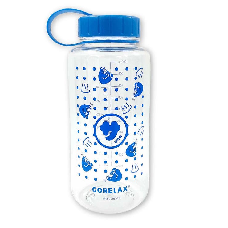 cinemacollection ごリラックス 水筒 ゴリゴリボトル 水玉 パインクリエイト 1000ml かわいい グッズ 食器・キッチン用品