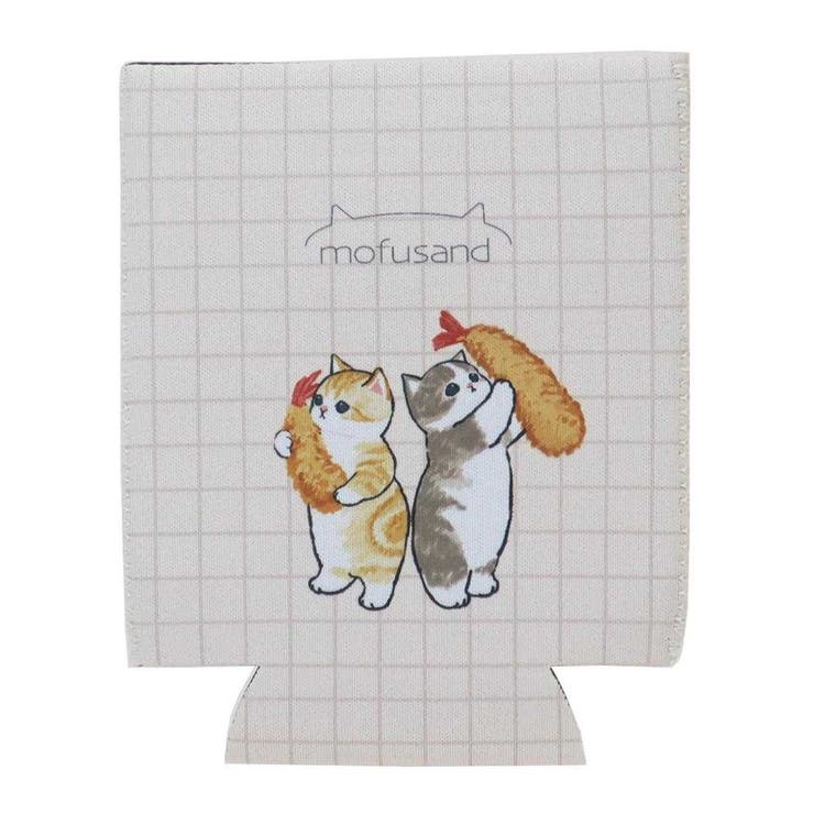 cinemacollection モフサンド ペットボトルホルダー 缶カバー えび天にゃん mofusand 東亜金属 プレゼント アウトドア キャラクター グッズ 食器・キッチン用品