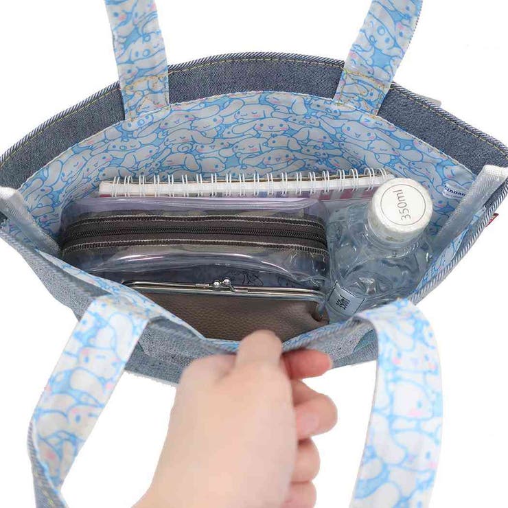 【ポイント2倍＆クーポン！3/11(水) 1:59まで】cinemacollection シナモロール ランチバッグ ミニトート EDWIN サンリオ ナカジマ お弁当かばん キャラクター グッズ 食器・キッチン用品