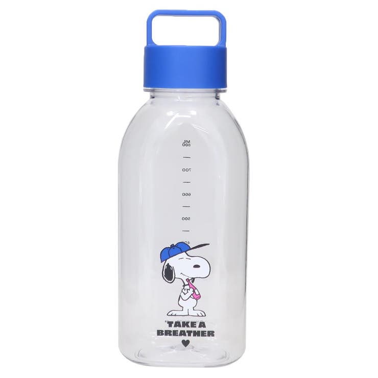 cinemacollection スヌーピー 水筒 ドリンクボトル L CLEAR ピーナッツ 大西賢製販 プラボトル アウトドア レジャー 常温 キャラクター グッズ 食器・キッチン用品