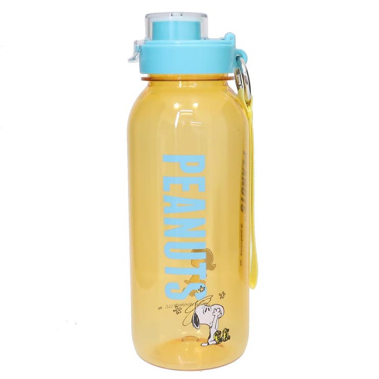 cinemacollection スヌーピー 常温水筒 ドリンクボトルL ストラップ付 ローラースケート OR ピーナッツ..