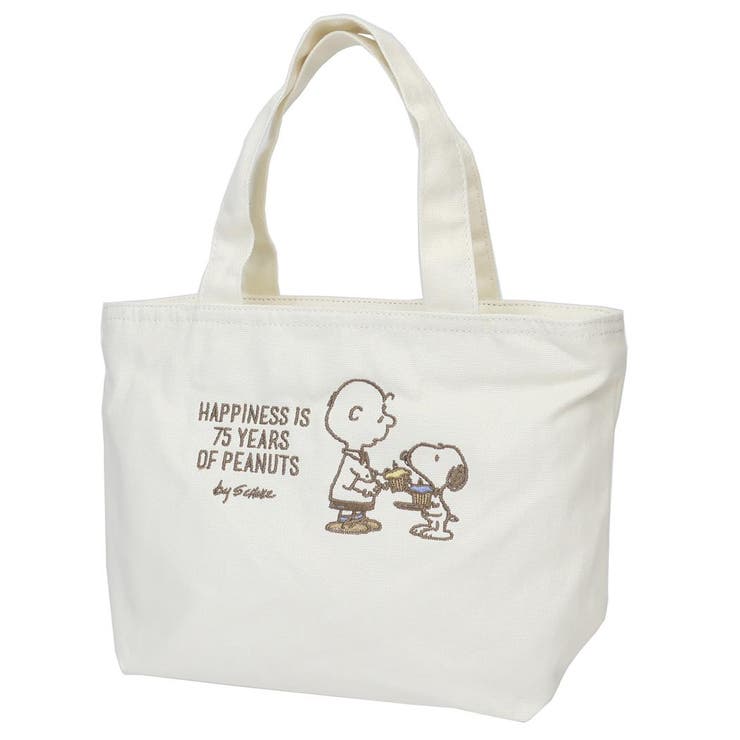 【10％OFFクーポン！本日実施中】cinemacollection スヌーピー ランチバッグ ミニトート 75周年 カップケーキ ピーナッツ スモールプラネット お弁当かばん キャラクター グッズ 食器・キッチン用品