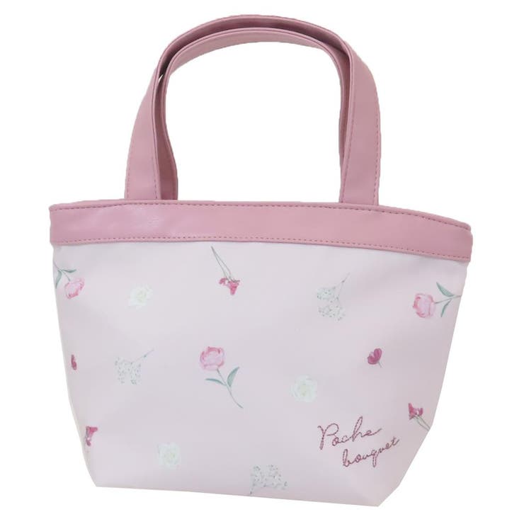 cinemacollection ポシェブーケ ランチバッグ 保冷トート ピンク クーリア お弁当かばん クーラーミニトート グッズ 食器・キッチン用品