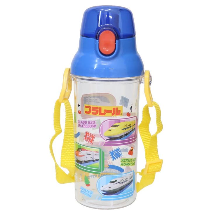 cinemacollection プラレール 水筒 食洗機対応プラクリアボトル 24 鉄道 スケーター ワンプッシュオープン 480ml 直飲み キャラクター グッズ 食器・キッチン用品