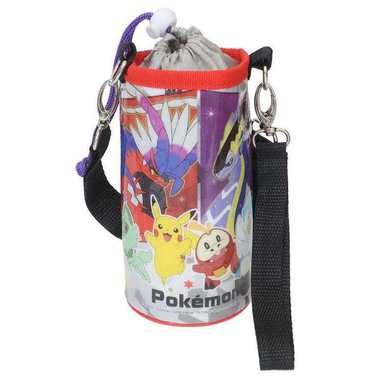 【10％OFFクーポン！2/10(火)1:59まで】cinemacollection ポケットモンスター ペットボトルホルダー エナメルペットボトルケース 23N ポケモン スケーター アウトドア 水筒カバー キャラクター グッズ 食器・キッチン用品
