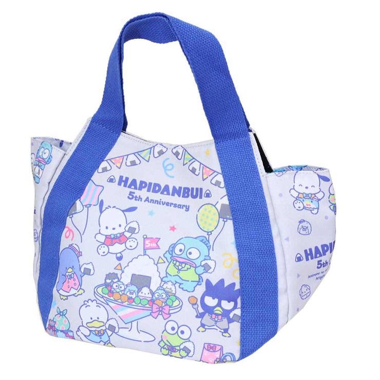 cinemacollection はぴだんぶい ランチバッグ HV5thランチ バルーンランチバッグ 4925 おにぎり サンリオ ヤスダ通商 ミニトート お弁当かばん キャラクター グッズ 食器・キッチン用品