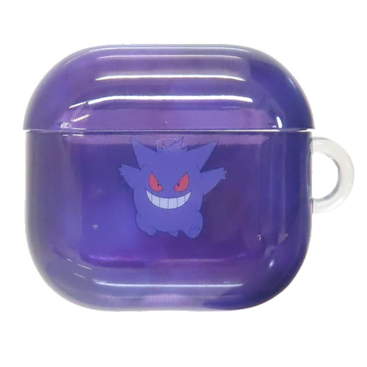 【10％OFFクーポン！2/10(火)1:59まで】cinemacollection ポケットモンスター エアーポッズケース AirPods 4 対応 ソフトケース ゲンガー ポケモン グルマンディーズ イヤホンケース キャラクター グッズ ファッション