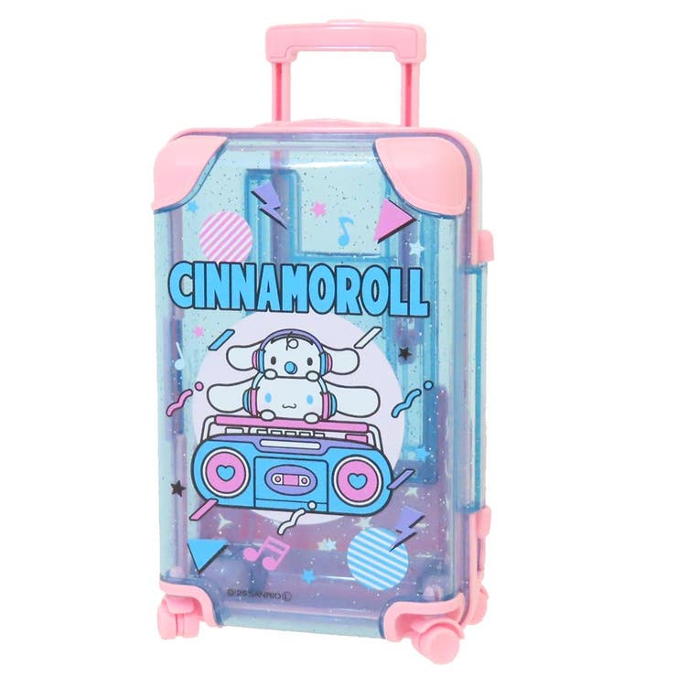 \購入した新品のダンボールで発送！/未開封　シナモロールキャリーケースオンバッグ sanrio（サンリオ） シナモロール キャリーバッグ 59L : 公式サンリオ