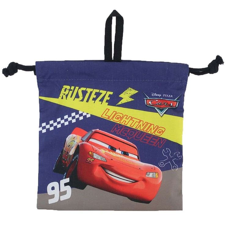 cinemacollection カーズ 巾着袋 きんちゃくポーチS ゴーゴーレース ディズニー 丸眞 新学期準備雑貨 小物入れ キャラクター グッズ スポーツウェア・フィットネスウェア