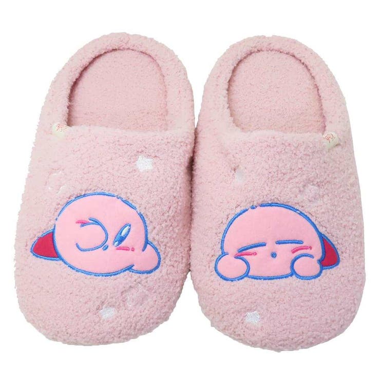 cinemacollection 星のカービィ スリッパ ルームシューズ おやすみカービィ 丸眞 室内履き キャラクタ..