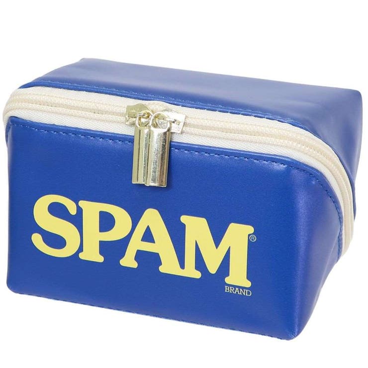 【10％OFFクーポン！11/27(木)1:59まで】cinemacollection スパム ミニコスメポーチ pacapo.mini パカポミニ スクエアポーチ SPAMLOGO SPAM パインクリエイト おもしろ雑貨 キャラクター グッズ シネマ