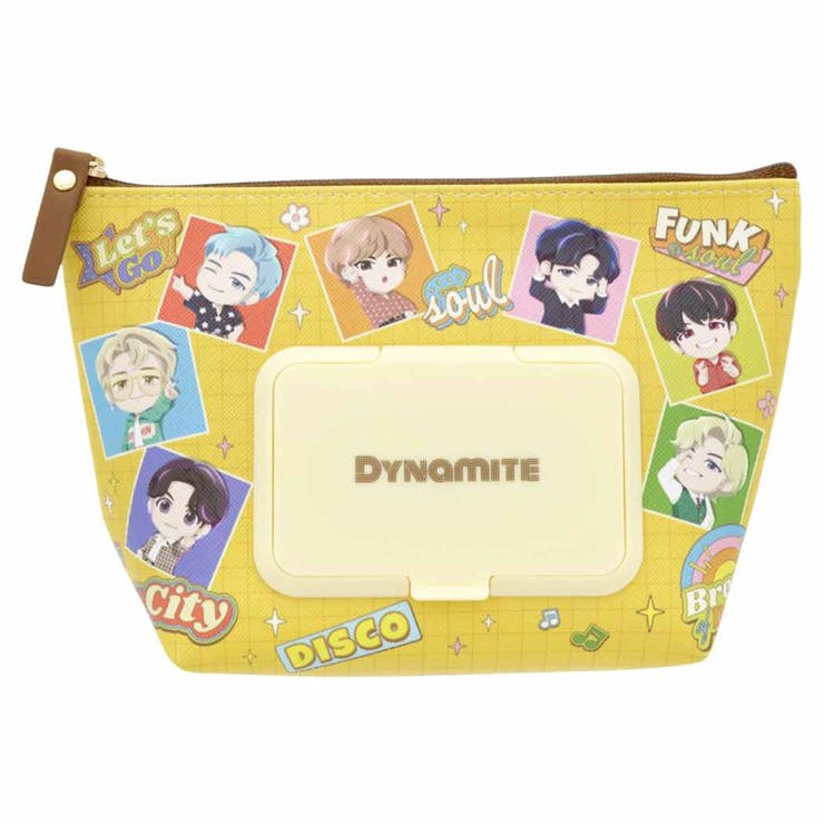 cinemacollection タイニータン シートケース付き 機能性ポーチ seepo Dynamite B TinyTAN サンスター文具 コスメポーチ 化粧ポーチ キャラクター 商品 シネマコレクション メイクアップ
