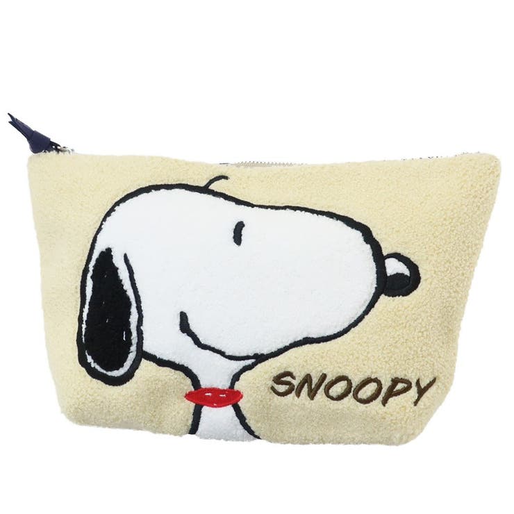 cinemacollection スヌーピー コスメポーチ サガラポーチ 横顔 ピーナッツ マリモクラフト 化粧ポーチ ..