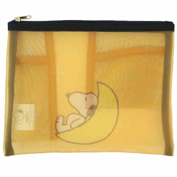 cinemacollection スヌーピー コスメポーチ メッシュポーチ 月 ピーナッツ スモールプラネット 小物入..