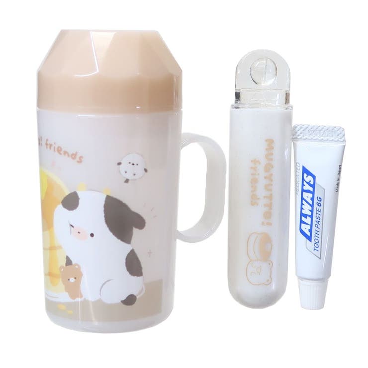 cinemacollection むぎゅっとふれんず 歯磨きセット キラキラはみがきセット くま＆ちーず クーリア コ..