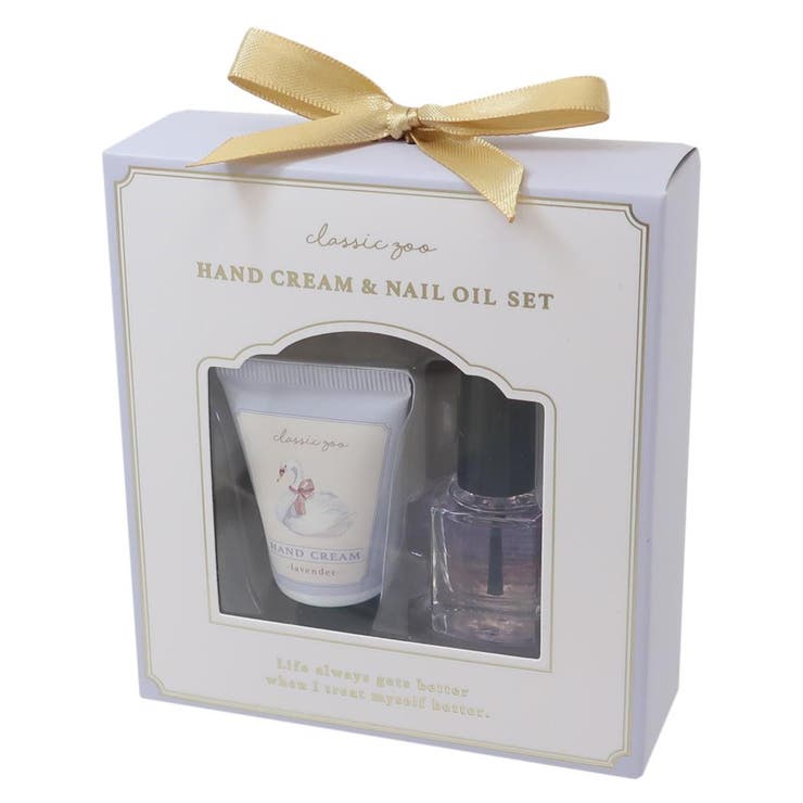 【10%OFFクーポン!11/27(木)1:59まで】cinemacollection クラシックズー コスメ雑貨 ハンドクリーム&ネイルオイルセット スワン ...