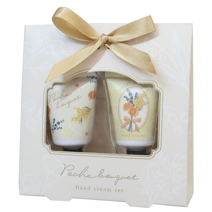 【10%OFFクーポン!11/27(木)1:59まで】cinemacollection ポシェブーケ ハンドケアギフトセット ハンドクリームセット イエロー ク...