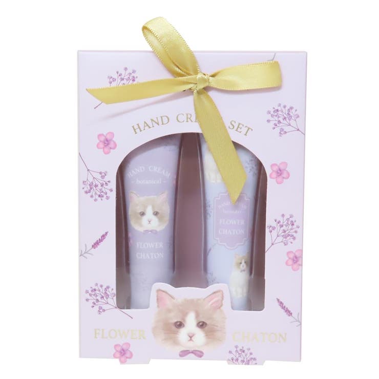 【10%OFFクーポン!11/27(木)1:59まで】cinemacollection フラワーシャトン ハンドケアギフトセット ハンドクリームセット ラグドー...