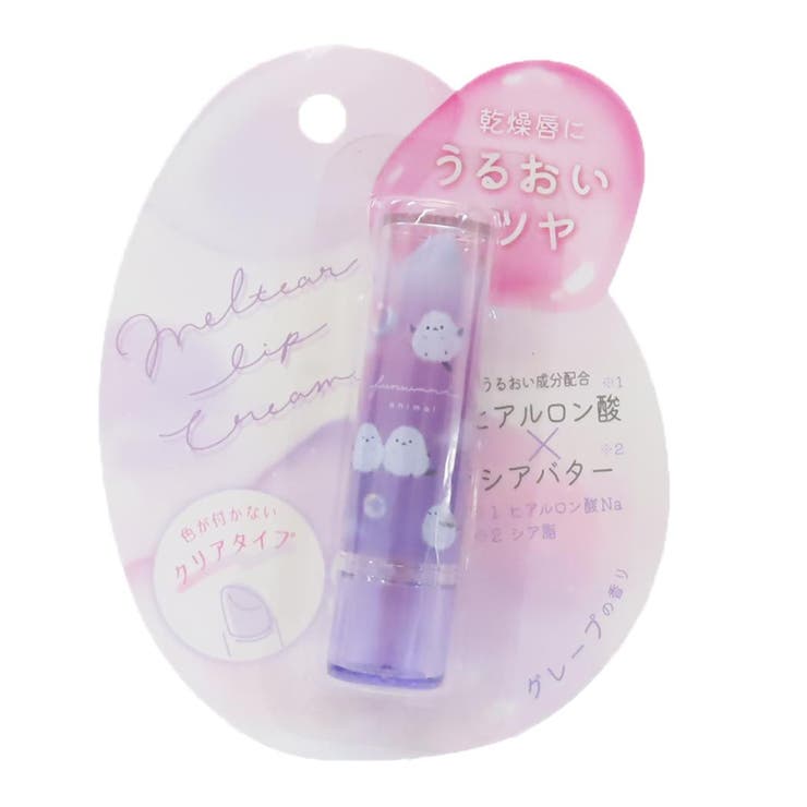 cinemacollection コスメ雑貨 メルティアリップクリーム シマエナガ クーリア プレゼント ギフト 唇ケア クリアタイプ グッズ メイクアップ